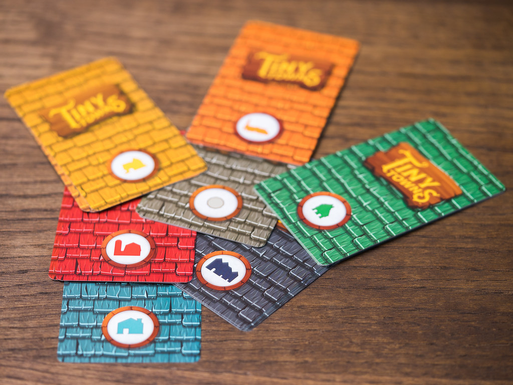 tiny towns boardgame juego