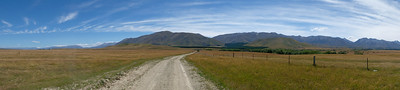 19-074 Ben Ohau Range panorama