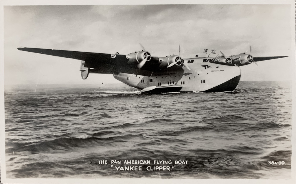 The Pan American Flying Boat Yankee Clipper (Boeing 314)…