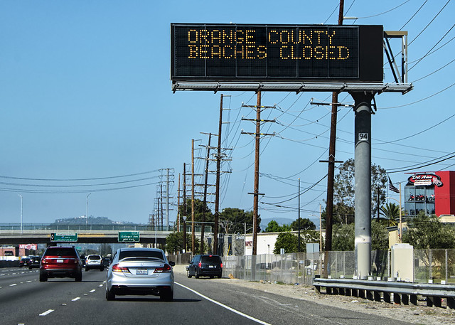 OC Beaches Closed