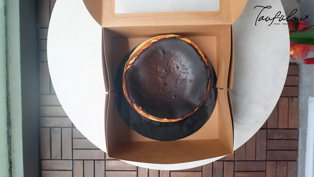 burnt cheesecake