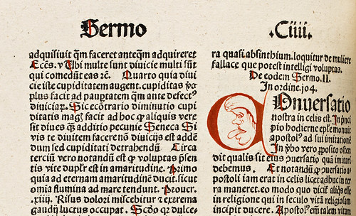 Perauld, Guillaume. Sermones de tempore et de sanctis. Tübingen, 1499 (4/4)