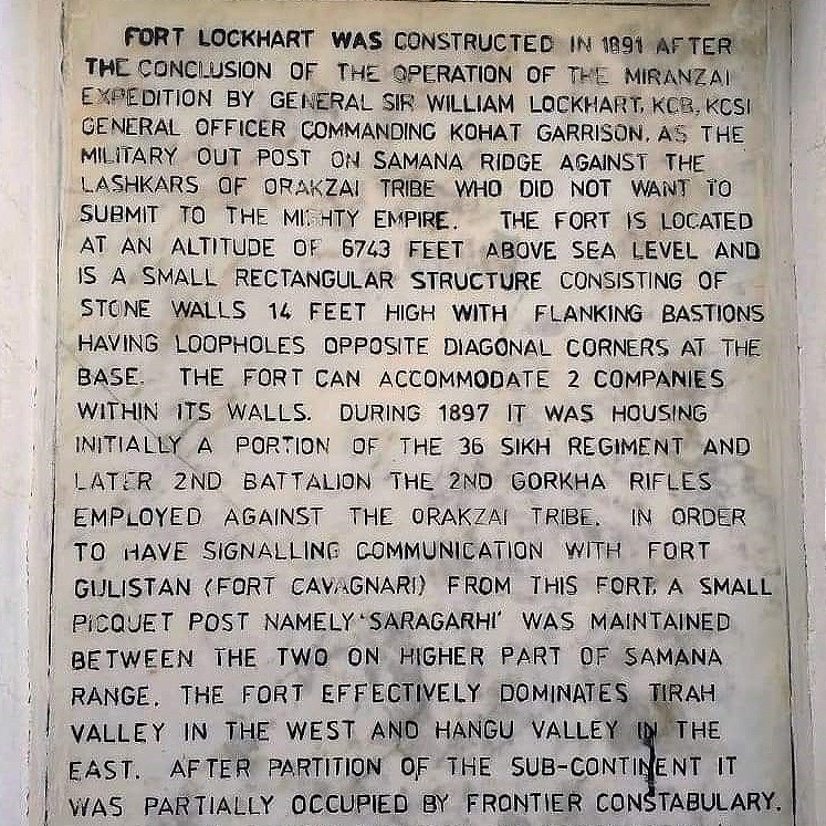 History of Fort Lockhart