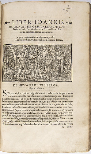 Boccaccio, Giovanni. Opus de claris mulieribus... Bern, 1539 (1/2)