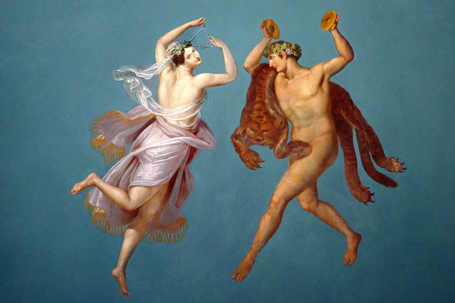 mural Venus & Hercules Pompeian Hall, Norman Palace, Palermo