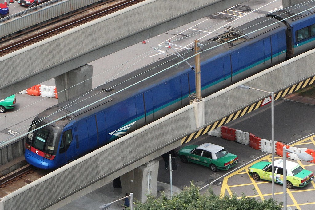 Luggage car at the Hong Kong end of the MTR Airport Expres… | Flickr