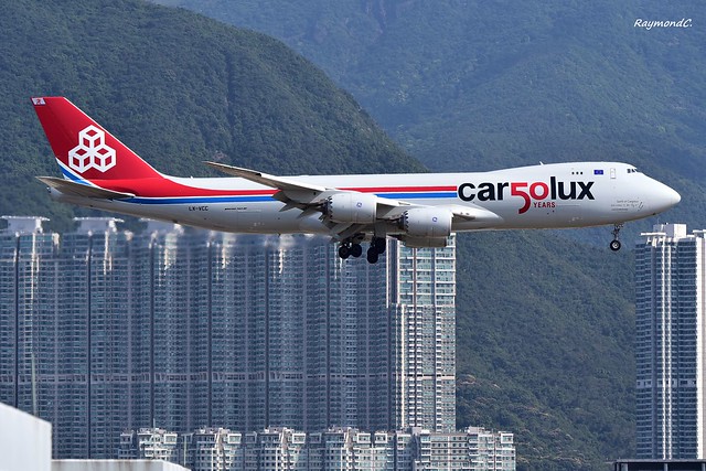 Cargolux Airlines Boeing 747-8R7F LX-VCC (50 Years special livery).