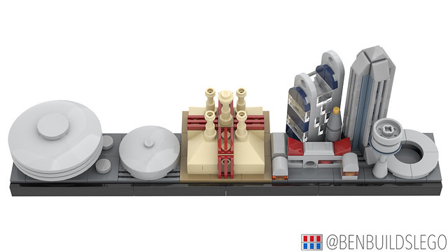 LEGO Coruscant Skyline MOC (Update) [4]