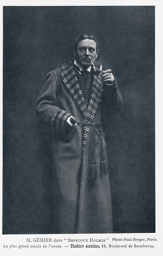 Firmin Gémier in Sherlock Holmes