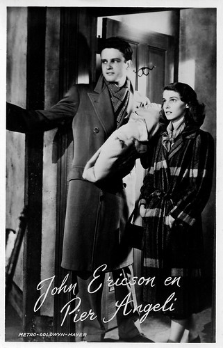John Ericson and Pier Angeli in Teresa (1951)