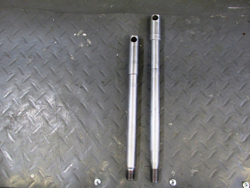 Rear Axle (Right) is Longer Than Front (Right)