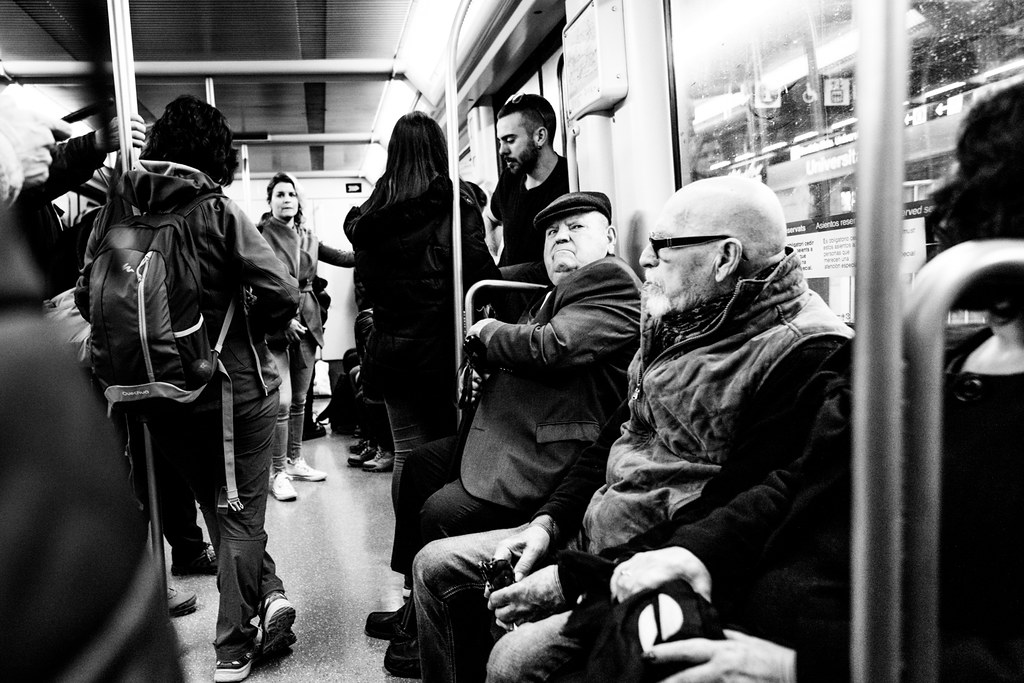 Streetphotography - Barcelona - Jan Gessler black and white