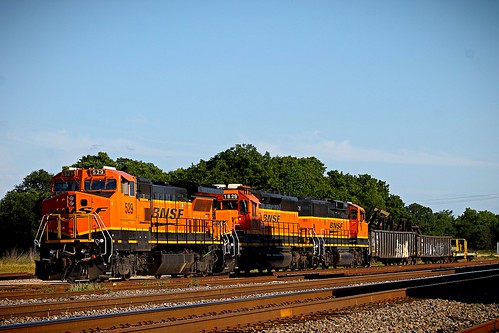 bnsf local railroad train switcher sealy texas locomotive