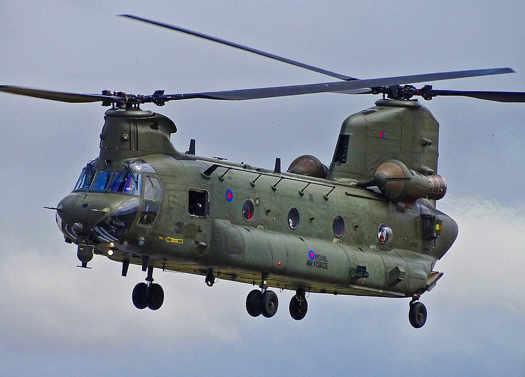 ZA708 Boeing Chinook HC.6A of the Royal Air Force