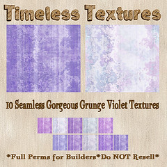 TT 10 Seamless Gorgeous Grunge Violet Timeless Textures