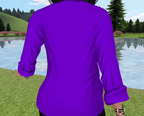 Purple Open Shirt (F)