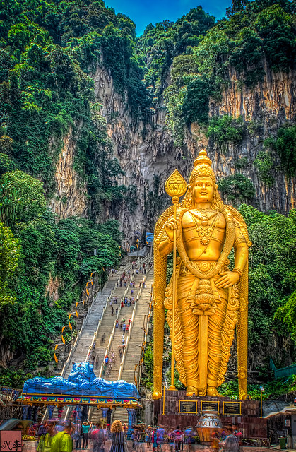 Sri Muruga statue, Batu Caves, Kuala Lumpur, Malaysia (1 of 1)