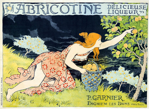 GRASSET, Eug\u00e8ne. Abricotine, D\u00e9licieuse Liqueur, c. 1905. | Flickr