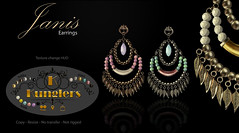 KUNGLERS - Janis earrings