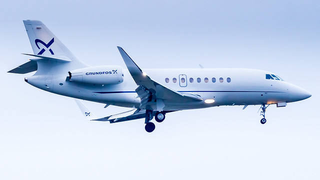 Dassault Falcon 2000LXS OY-GFS Air Alsie
