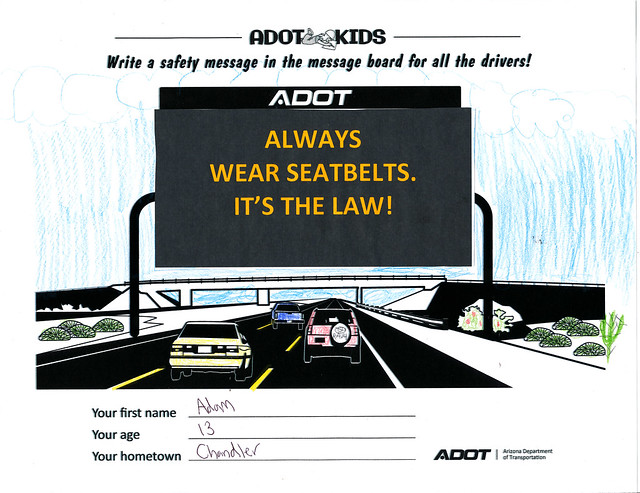 ADOT Kids: Safety Messages
