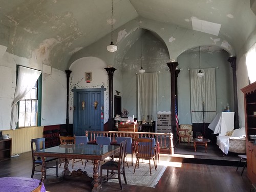 inside the old Fleetwood Church in Brandy Station, Virginia | by Retronaut
