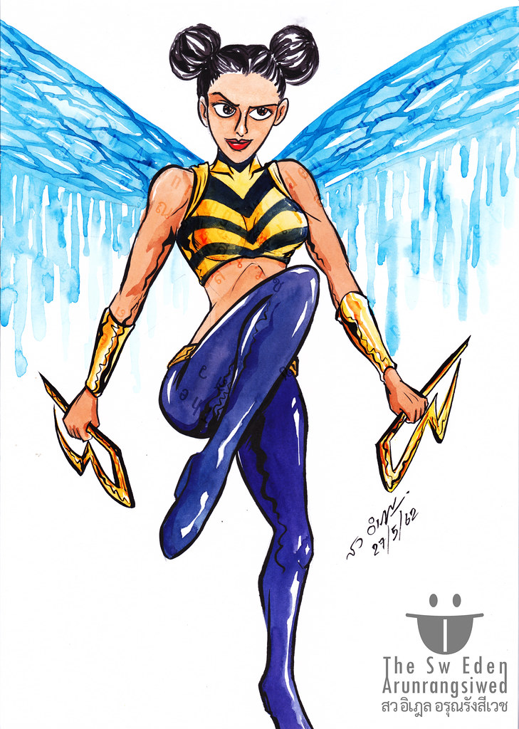 Bumblebee DC Comics First African American Female Supershero Superhero