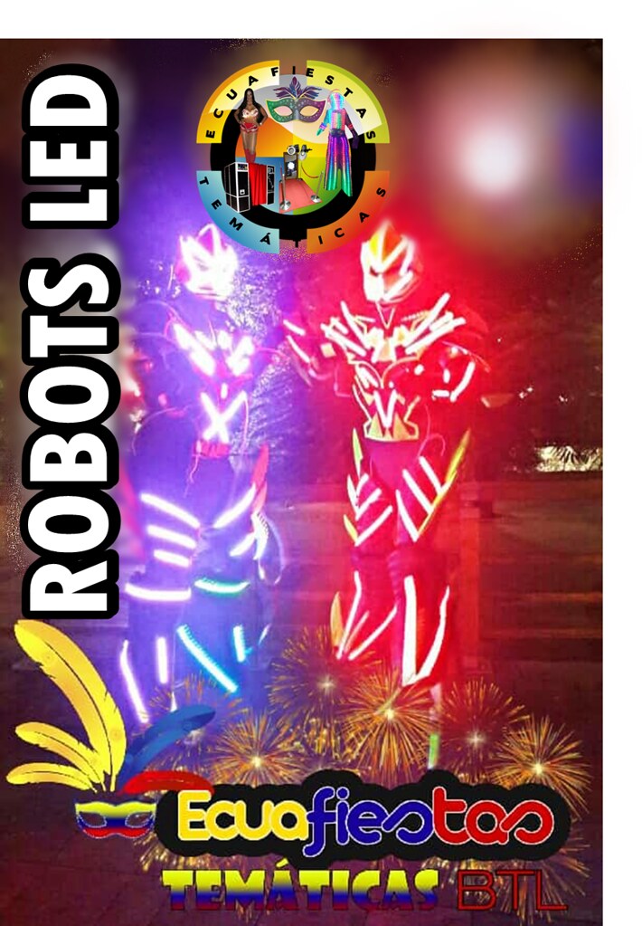 Navidad 2020 Graduaciones 2020 Incorporaciones 2021:crystal_ball:Robots Gigantes Pixel Led y Depredadores Led Guayaquil Samborondon