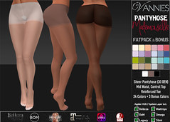 VANNIES Pantyhose Mademoiselle Fatpack - 27 Colors