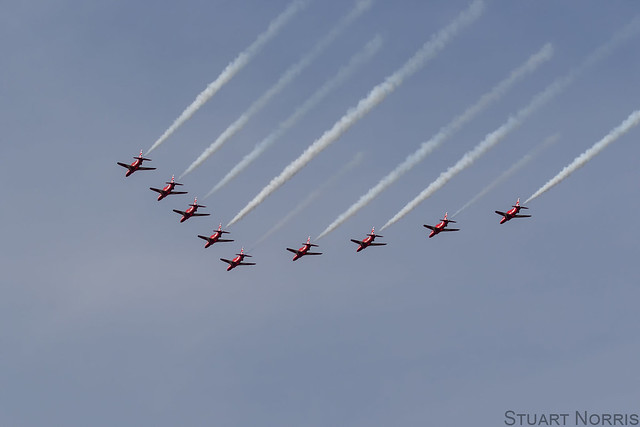 Red Arrows VE Day 75 - Colchester