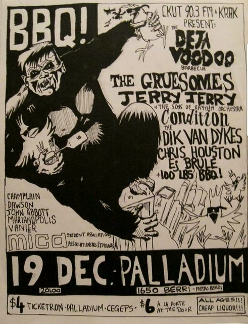 The Gruesomes - 19th Dec (year unknown) - Palladium, Canada