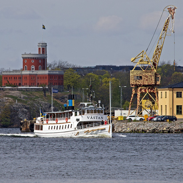 The archipelago ship Västan in Stockholm