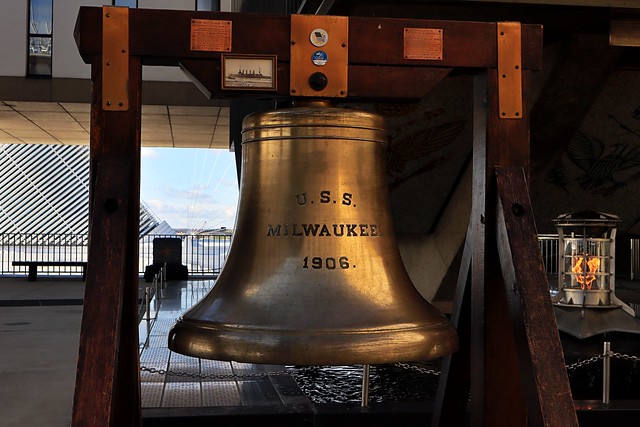 USS Milwaukee bell