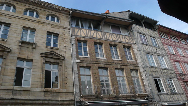 Rouen - Rue eau de Robec - Maison à pans de bois