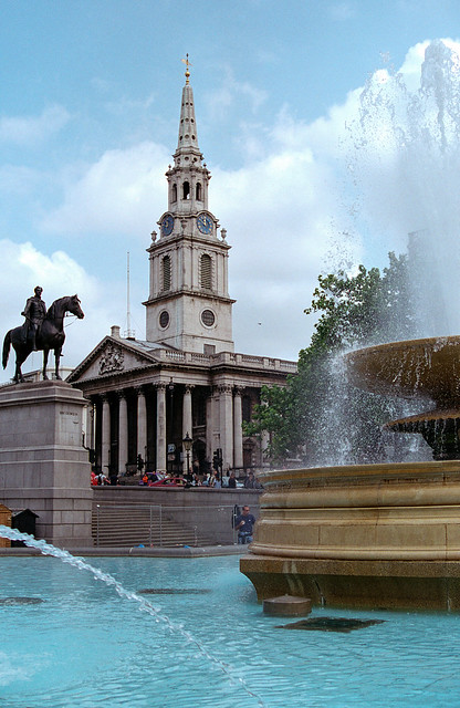 Trafalgar Square, London UK