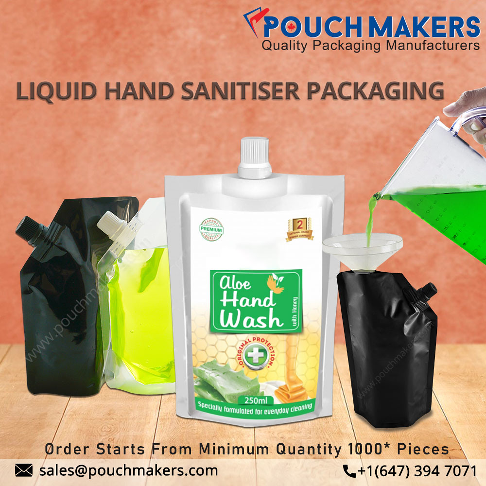 sanitizer packaging at an affordable price