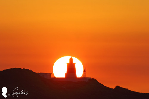 石門 富貴角燈塔 日落 太陽 sunset sun lighthouse 台灣 新北市 taiwan canon eos7d2 500mm