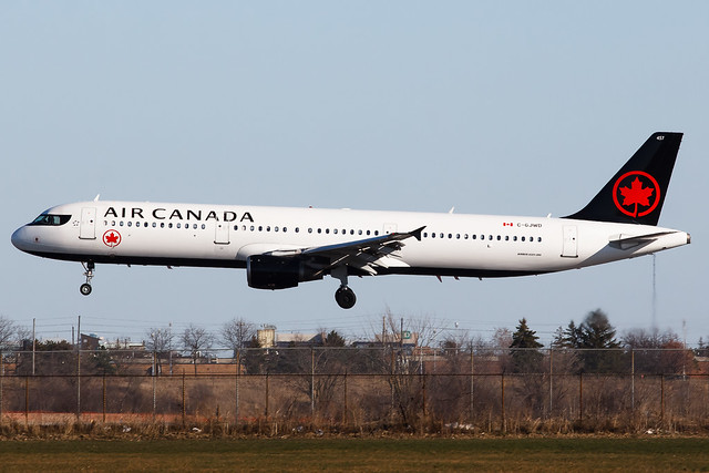 Air Canada | C-GJWD | Airbus A321-211 | YYZ | CYYZ