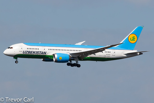 Uzbekistan Airways | UK78703 | Boeing 787-8 Dreamliner | JFK | KJFK