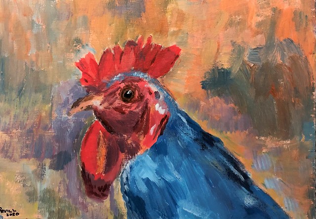 Blue chicken #1
