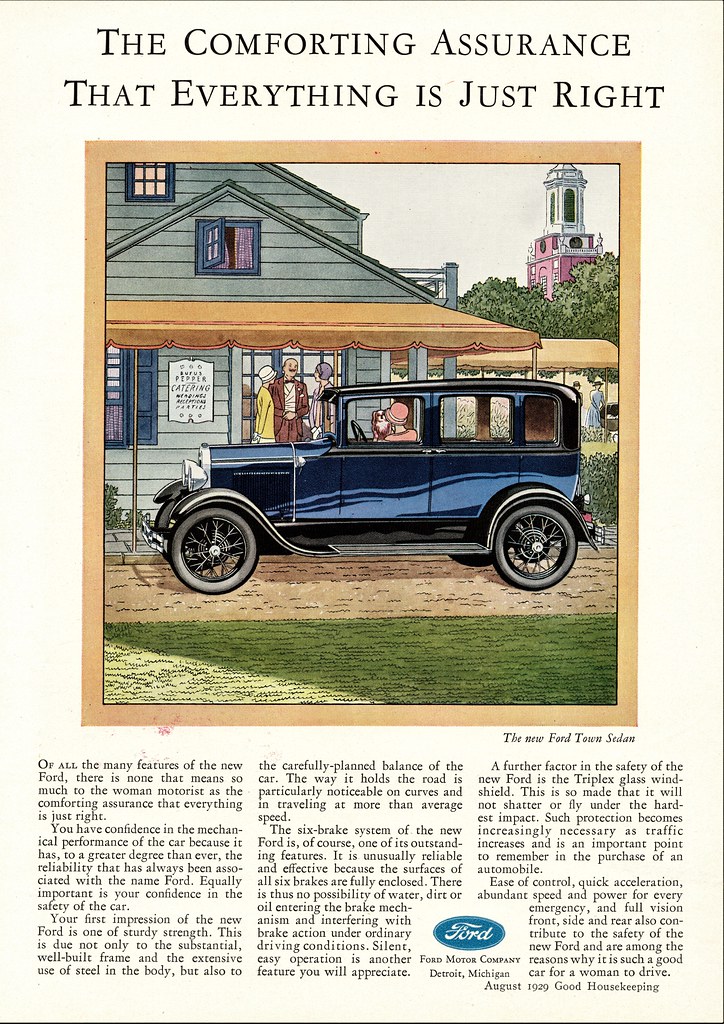 1929 Ford (Model A) Town Sedan - a photo on Flickriver