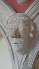sedilia head (early 14th Century)