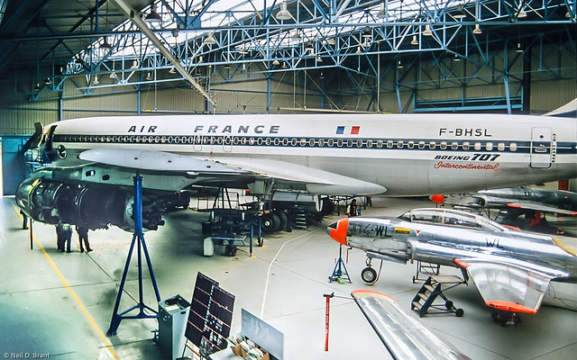 Air France Boeing 707-328 F-BHSL