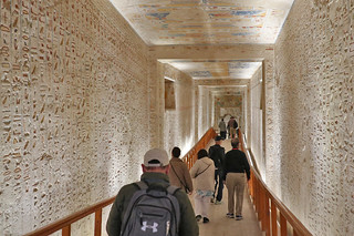 Luxor - Tomb of Rameses IV hallway