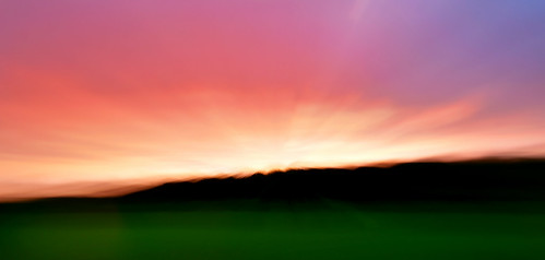 sunset rural countryside lincolnshire lincs bourne evening pink orange blue green black field trees sky skyline clouds southkesteven southlincolnshire nikon d7200 photoshop summer outdoors outside longexposure night