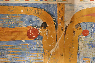 Luxor - Tomb of Rameses IV chamber goddess nut