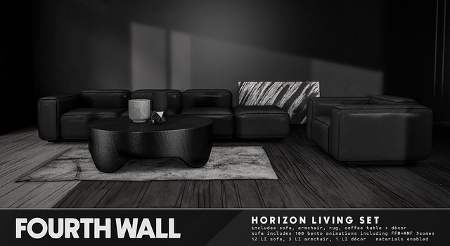 Fourth Wall / Horizon Living Set / equal10