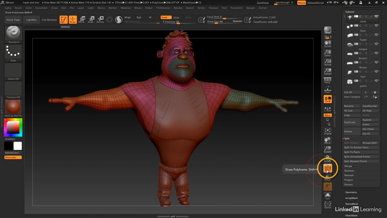 Learning ZBrush 2020 by video