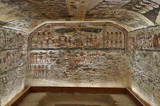 Valley of the Kings - Tomb of Rameses IX burial chamber