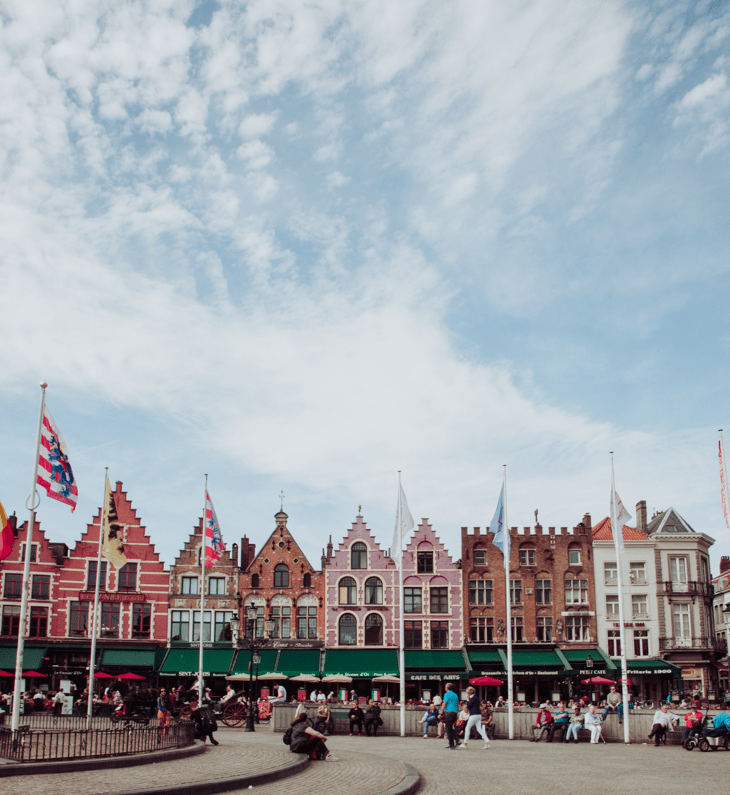Bruges Belgium Grote Market Square Markt